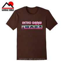 Load image into Gallery viewer, 2019 Remix PS4-PS1 XBOX Game Short Sleeve T Shirt Retro Gamer T Shirt Gaming Admin Pc Fun Shirt Grandfather Opa Geek Nerd Freak

