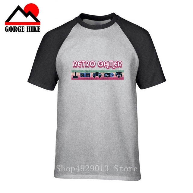 2019 Remix PS4-PS1 XBOX Game Short Sleeve T Shirt Retro Gamer T Shirt Gaming Admin Pc Fun Shirt Grandfather Opa Geek Nerd Freak